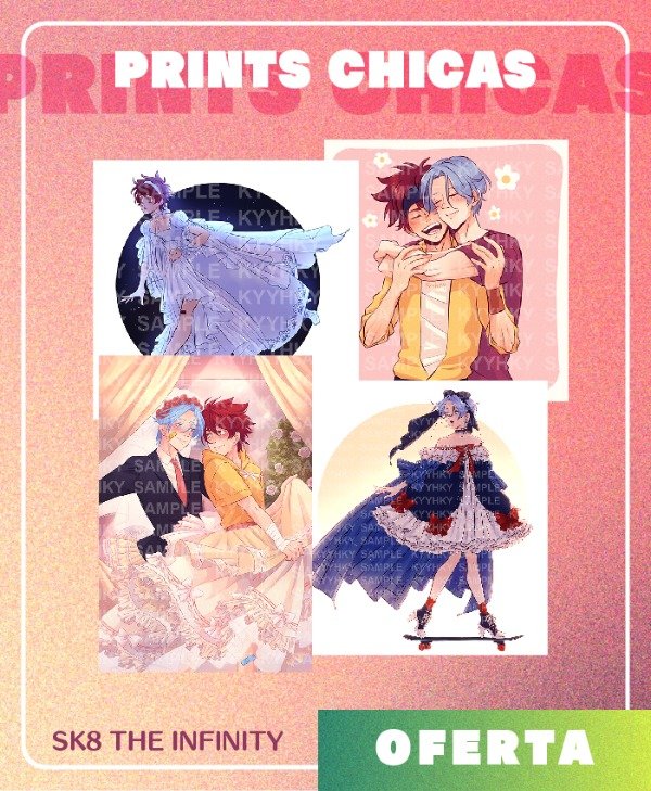 Producto - PRINT CHICA - SK8 THE INFINITY (Oferta)