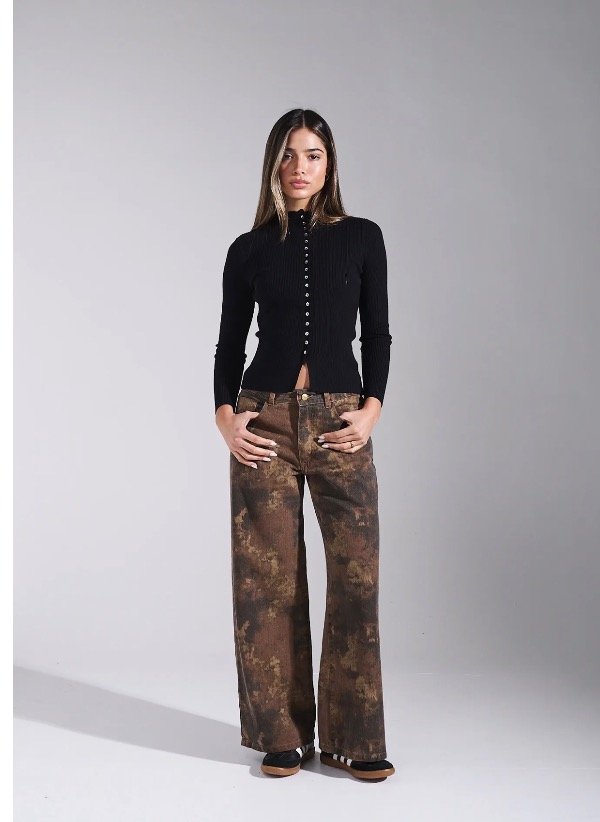 Producto - Wide leg Nube chocolate - 1