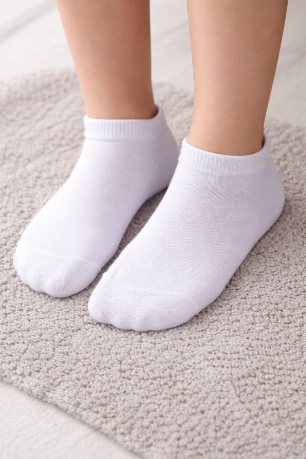 Producto - SOQUETES INFANTILES LISOS BLANCO