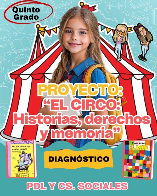 Producto - PROYECTO. EL CIRCO. HISTORIAS, DERECHOS Y MEMORIA. DIAGNÓSTICO. QUINTO GRADO