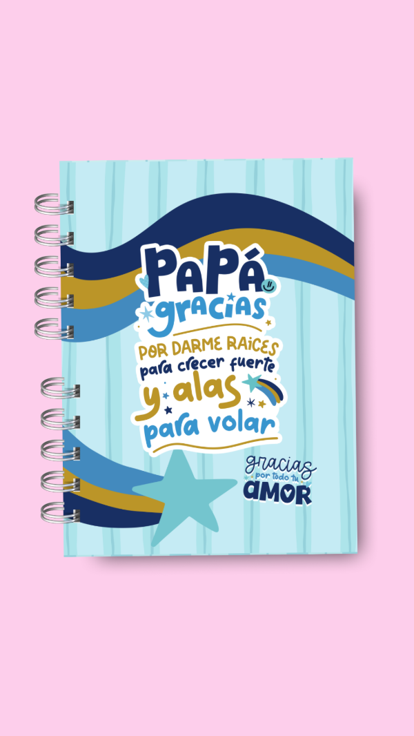 Producto - CUADERNO FELIZ DIA PAPÁ - 2