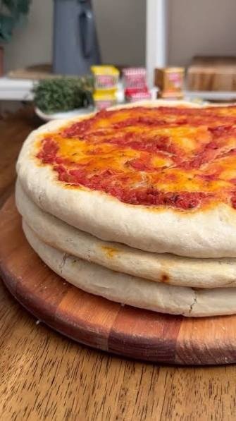 Producto - prepizza casera  salsa tomate agro c/ oliva y ajo x 3 u. Click x más info