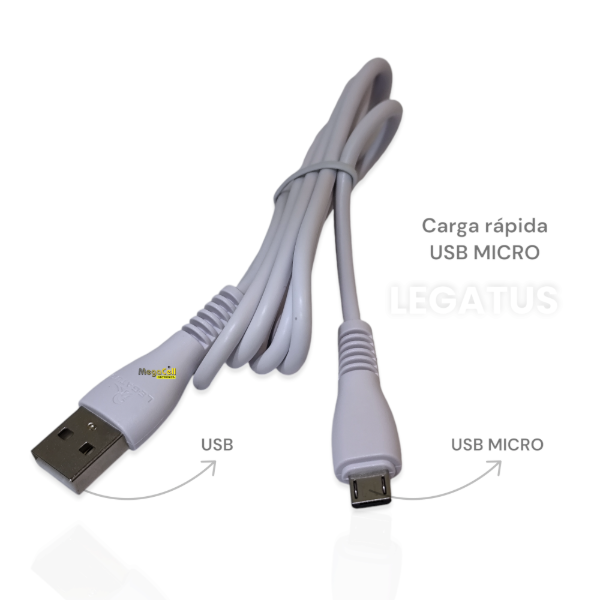 Producto - Cable micro USB Legatus 5A (Rc-5008)