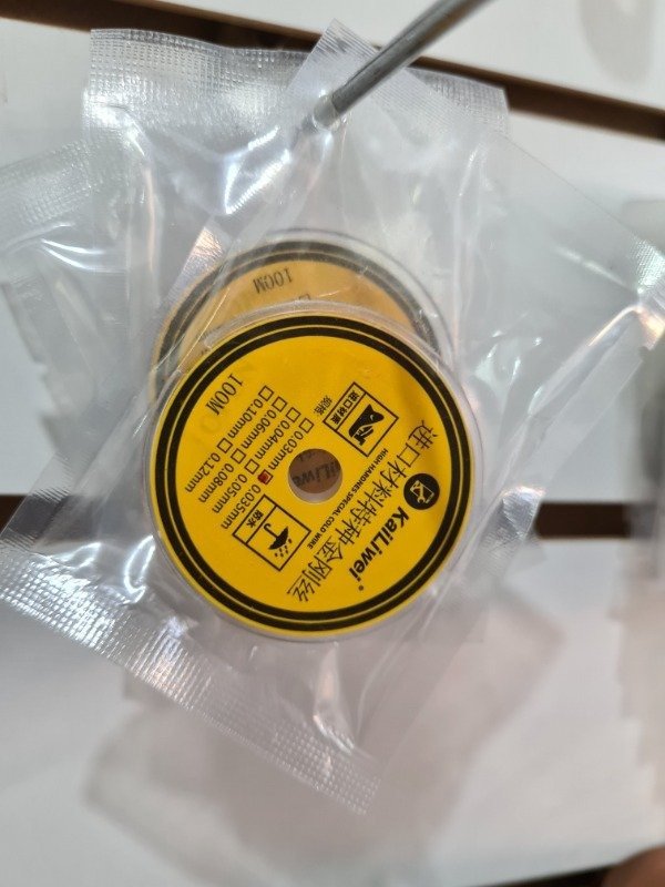 Producto - Hilo molibdeno 0.035 KAILIWEI para glass