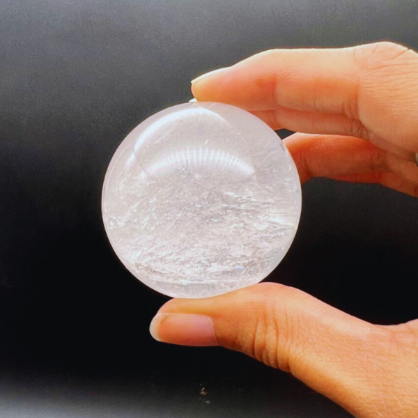 Producto - Esfera de Cuarzo cristal con base 03