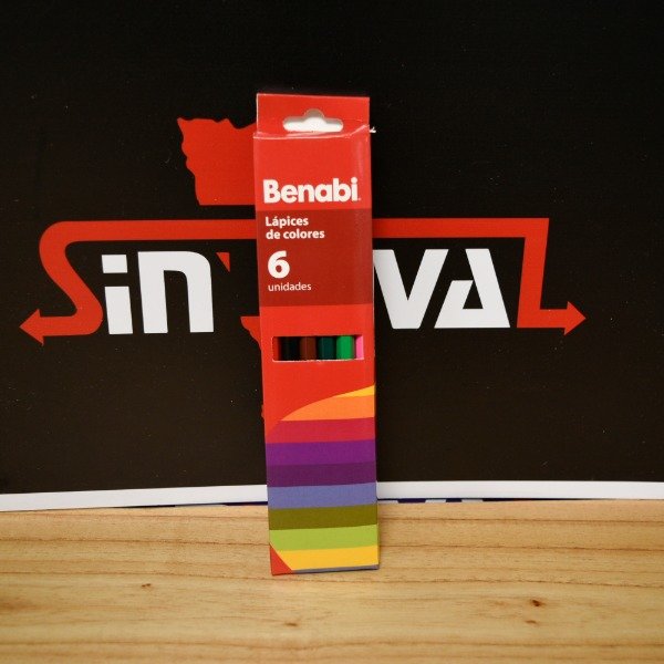 Producto - LAPIZ COLOR LARGO X6 BNB-25814