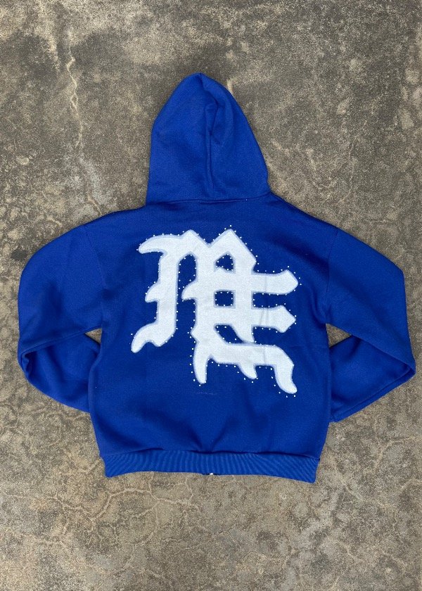 Producto - Campera Mixed Emotion Azul - 1