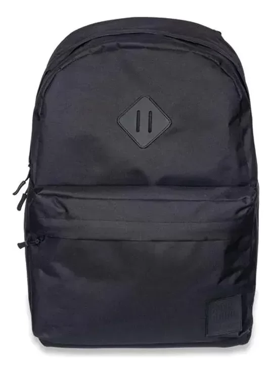 Producto - Mochila Espalda Escolar Lisa 23l 43,5cm 2 Cierres Talbot