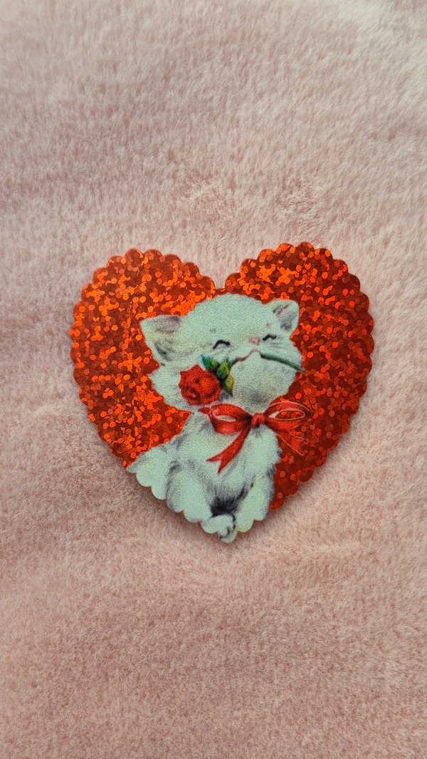 Producto - Sticker Gatita San Valentín