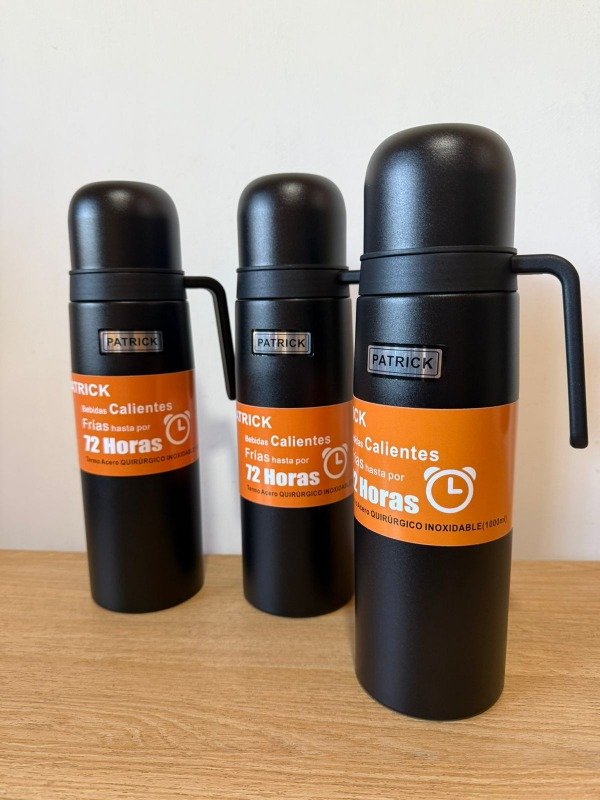 Producto - TERMO MEDIA MANIJA NEGRO