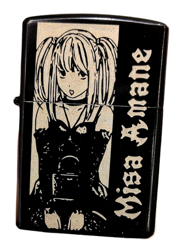 Producto - ENCENDEDOR RECARGABLE A BENCINA DEATH NOTE MISA AMANE