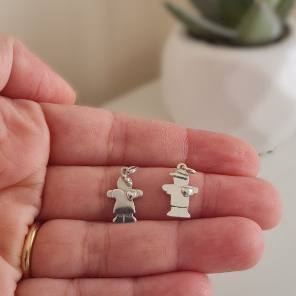 Producto - Dije nena y nene de plata