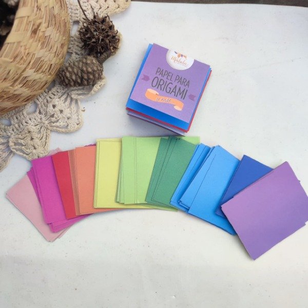 Producto - Arcoiris mini bifaz 6x6 90 papeles