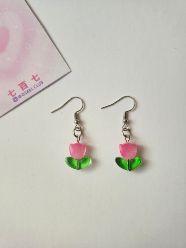 Producto - Aros Tulip Pink