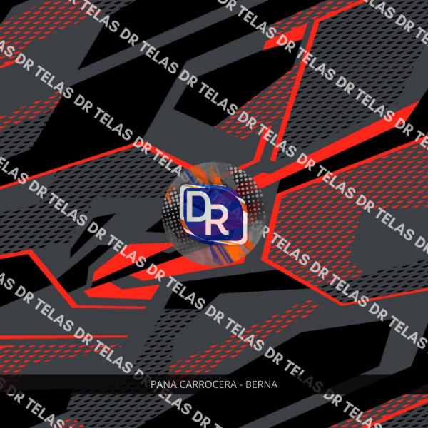 Producto - PANA CARROCERA BERNA GRIS CON ROJO