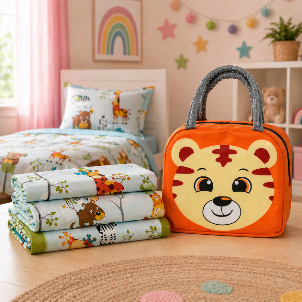 Producto - Sábanas infantiles + bolso de regalo