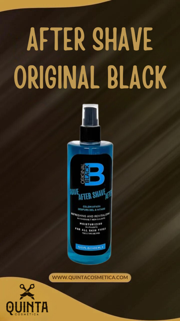Producto - After Shave loción azul Original Black 400ml