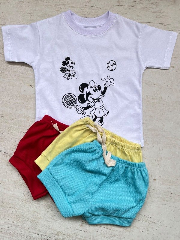 Producto - Conjunto remera personajes + short 9/24M (precio por curva) - 1