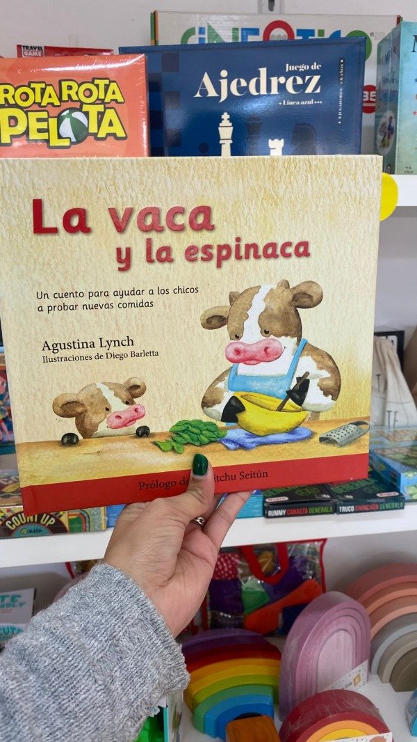Producto - Libro "La vaca come espinaca"