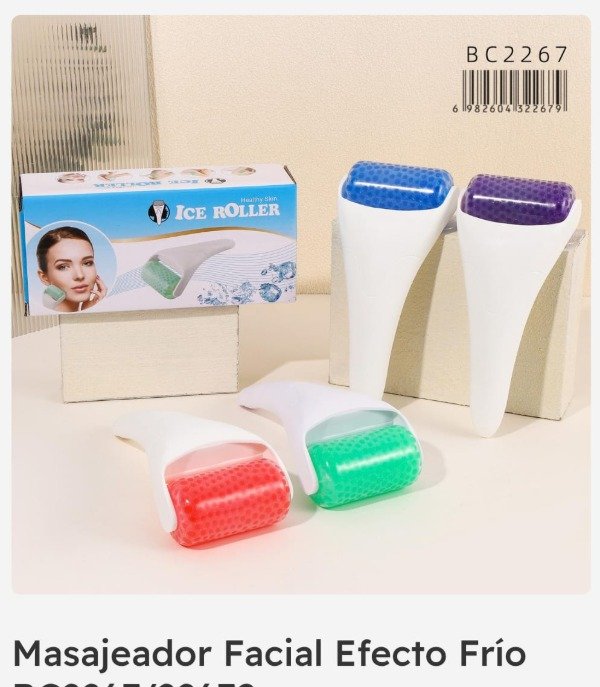 Producto - Masajeador Facial Efecto Frío