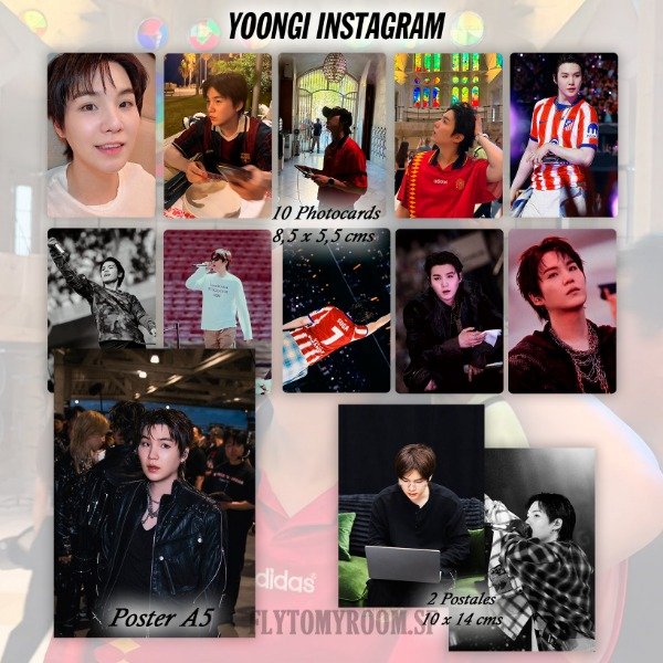 Producto - Set YOONGI INSTAGRAM 2026