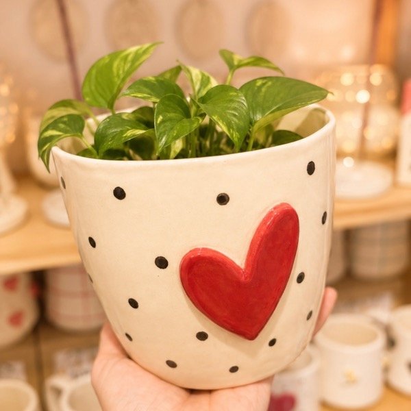 Producto - Maceta corazón