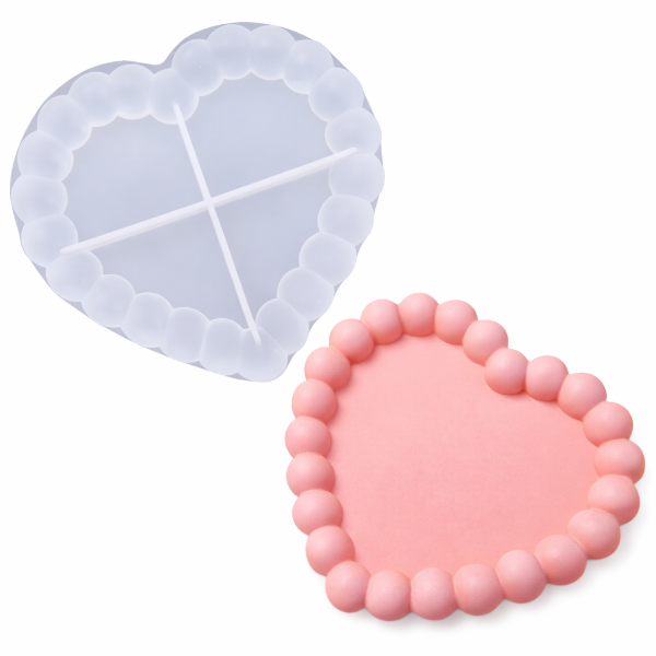 Producto - Molde Bandeja Perlada Corazon