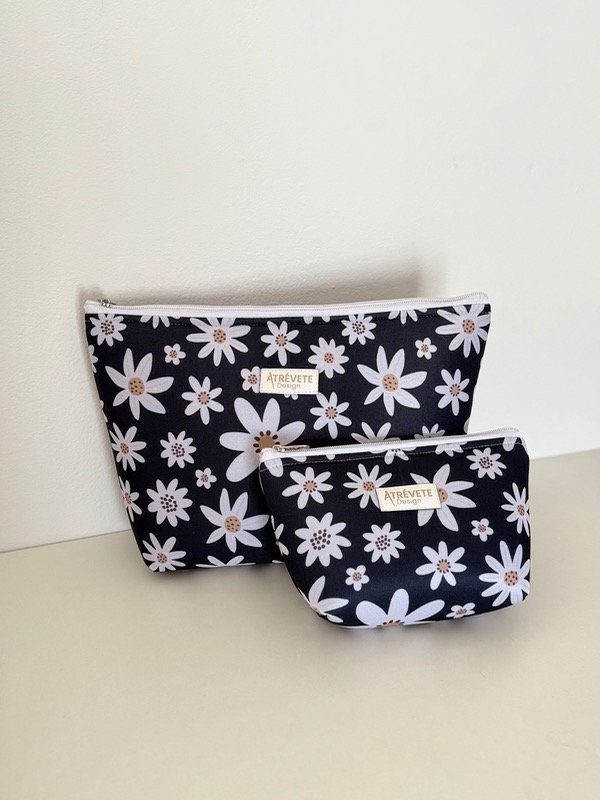 Producto - Set de Neceser XXL y Mini - margaritas