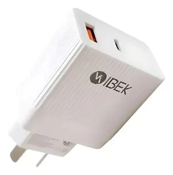 Producto - Cargador carga rápida IBEK 5.8A USB + tipo C - 1