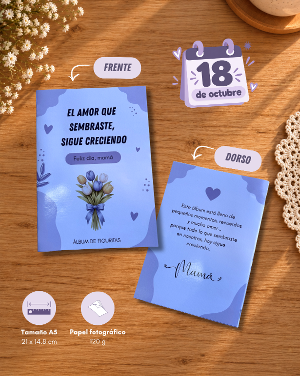 Producto - Álbum de figus - Día de la madre - 1