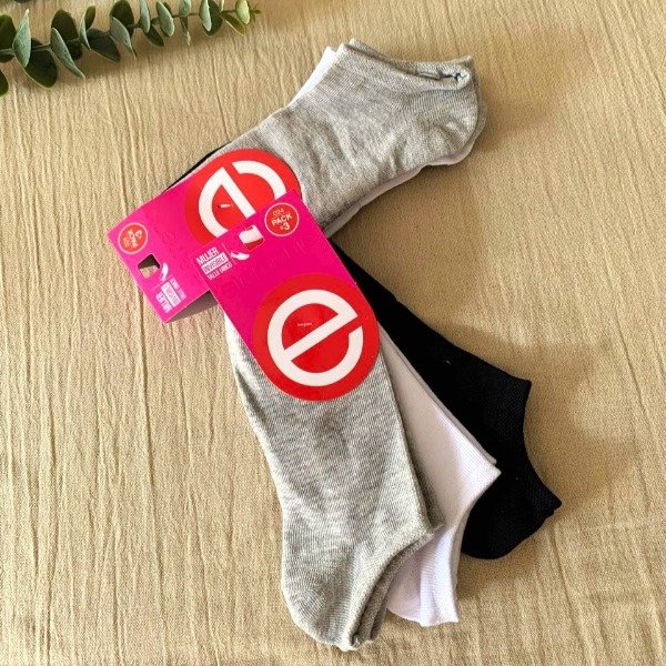 Producto - Pack x3 medias invisbles Elemento