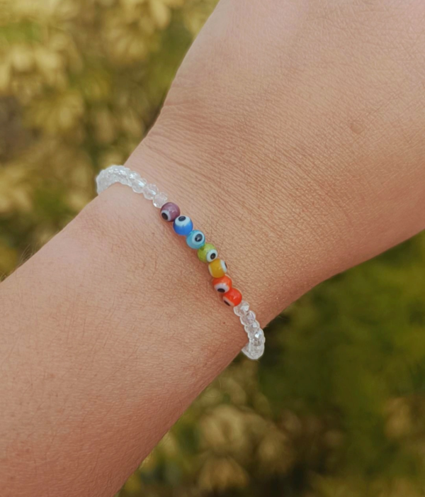 Producto - Pulsera mini Ojitos 7 chakras