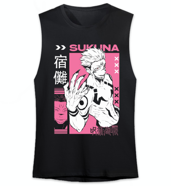 Producto - Musculosa Sudadera Jujutsu Kaisen Sukuna