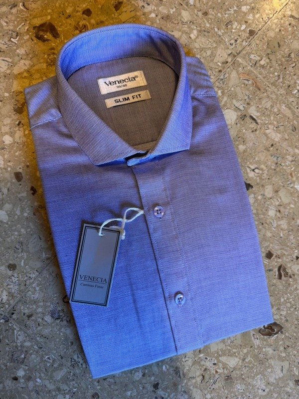 Producto - Camisa venecia celeste slim