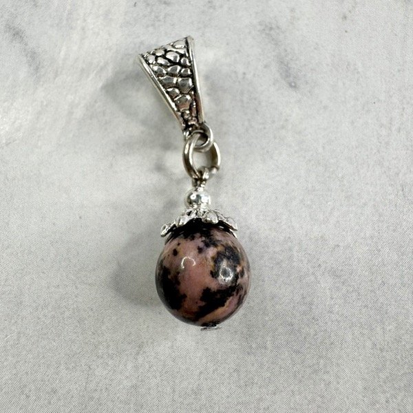 Producto - Dije esfera Rodonita