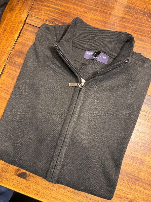 Producto - Cardigan con cierre Henry Dupre Gris