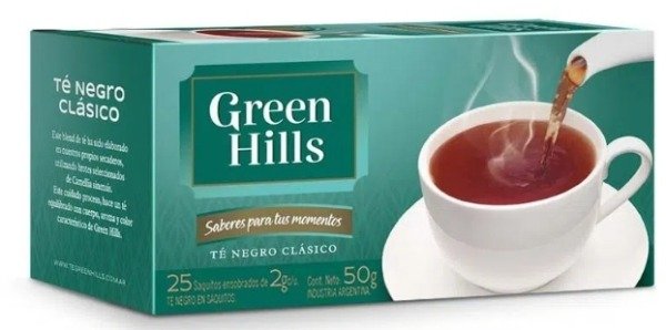 Producto - Te Green Hills momentos clásicos x 25 unid.