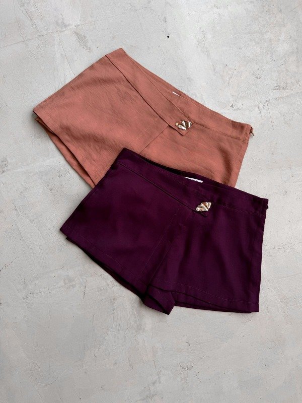 Producto - Skort INGRID- Bordo