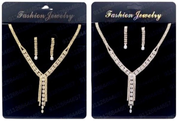 Producto - Gargantilla y aros de strass CON 118 1089 AB 11/25
