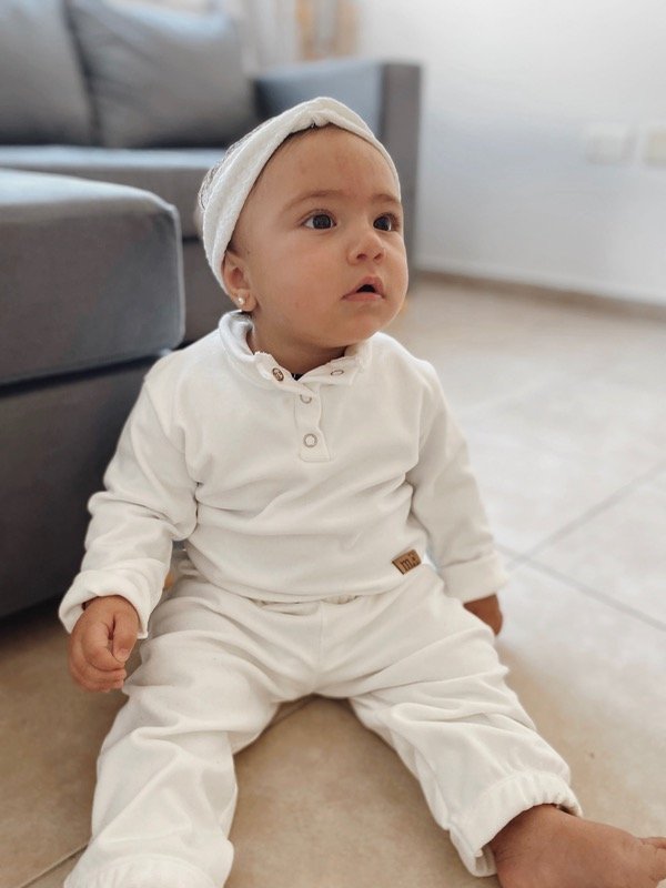 Producto - Conjunto buzo darlon blanco