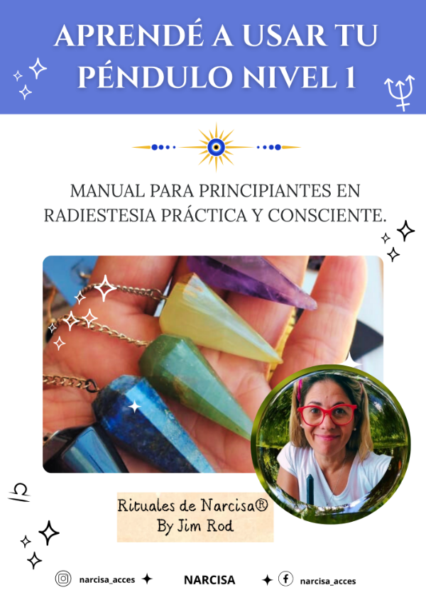 Producto - Aprendé a usar tu péndulo - Nivel I