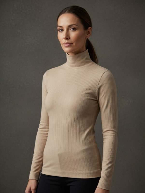 Producto - Polera quiling nude