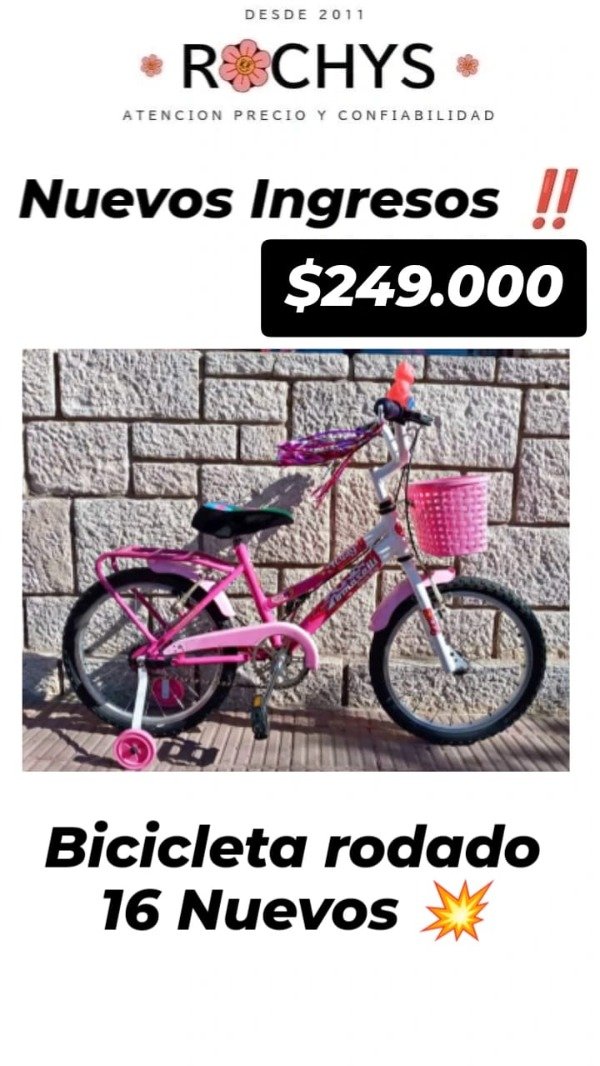 Producto - BICI RODADO 16 NUEVA
