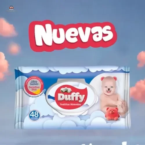 Producto - TOALLITAS HÚMEDAS DUFFY 48 U "CON TAPA"