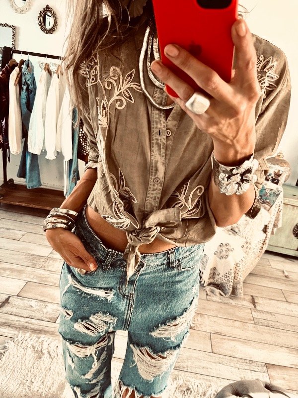 Producto - Camisa Teresa tierra - 5