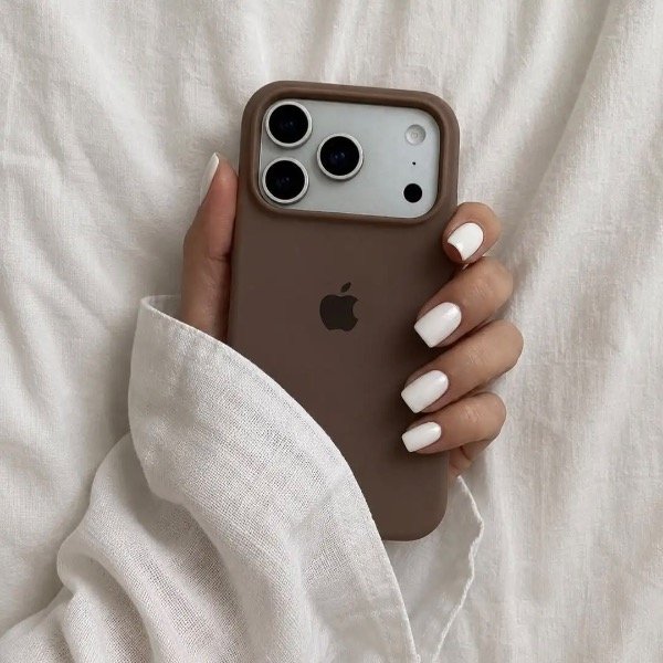 Producto - FUNDA SILICONA IPH COLOR CHOCOLATE