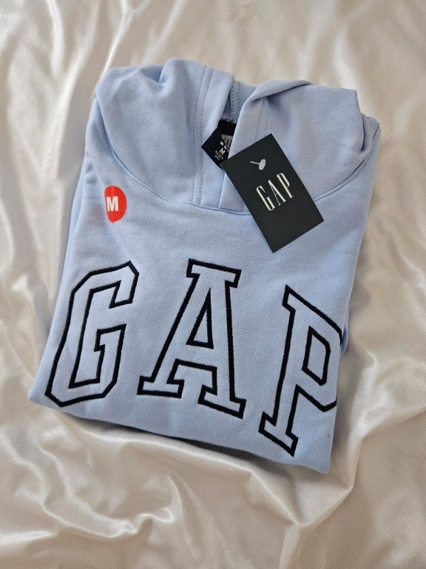 Producto - BUZO ESTILO GAP CALIDAD PREMIUM DE MUJER CELESTE