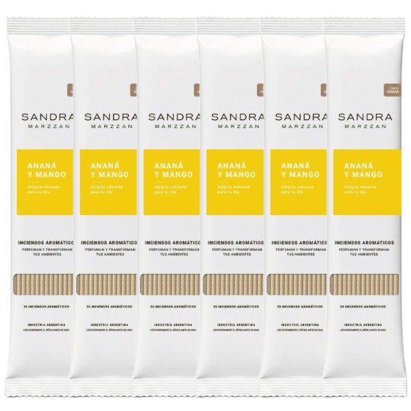 Producto - Incienso Aromático Ananá y Mango 20u