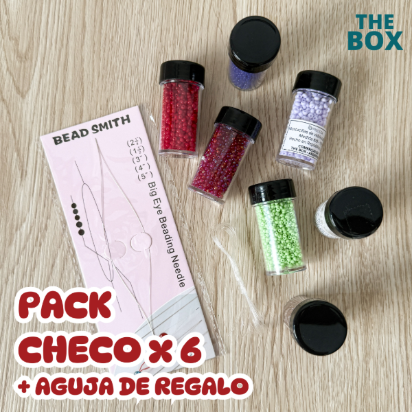 Producto - Pack Checo x 6 + AGUJA DE REGALO