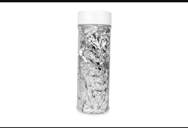 Producto - Papel oro comestible plata